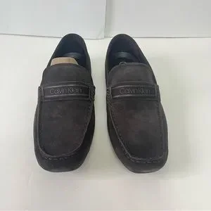 Calvin Klein Men Oliver Suede Driver In Brown Suede - New In Box - Reemoly Calvin Klein | Shoes | Calvin Klein Men Oliver Suede Driver  main image 2